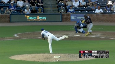 Eduardo Garcia homers (5) on a fly ball to left center field.