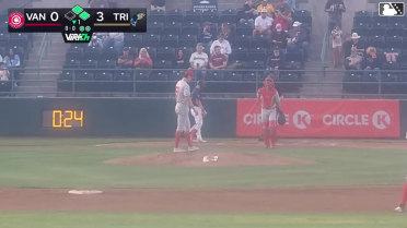 Kevyn Castillo homers (3) on a fly ball to center field. Kendrey Maduro scores. Ryan Nicholson scores.