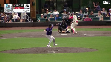 Victor Juarez In play, run(s) to Christian Moore