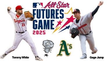 Tommy White, Gage Jump to play in All-Star Futures Game