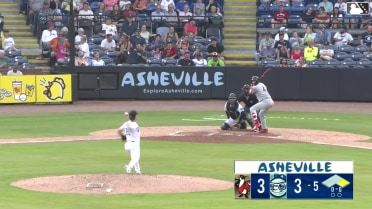 Alex Lodise homers (3) on a fly ball to center field. Conor Essenburg scores.