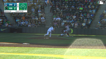 Kelvin Hidalgo homers (5) on a fly ball to left center field.