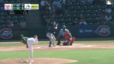 Rafe Perich homers (2) on a fly ball to right center field. Arturo Disla scores.