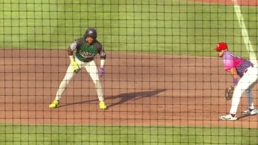 Kendall George racks up five stolen bases