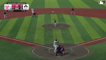 John Gil hits a grand slam (8) to center field. Dalton McIntyre scores. Austin Machado scores. Isaiah Drake scores.