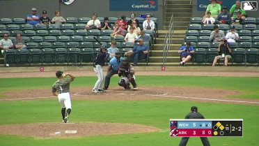 Garrett Spain grounds into a double play, second baseman Charlie Pagliarini to shortstop J.T. Arruda to first baseman Hunter Fitz-Gerald. Billy Amick out at 2nd. Garrett Spain out at 1st.