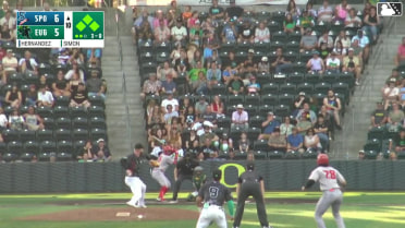 Roynier Hernandez walks. Kelvin Hidalgo scores. Juan Castillo to 3rd. Tevin Tucker to 2nd.