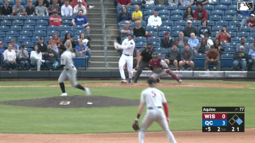 Jac Caglianone's first professional hit