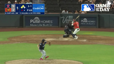 Nick Hull In play, run(s) to Drew Swift