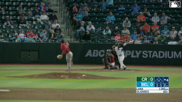 Wilfredo Lara swats a homer, in three-hit night