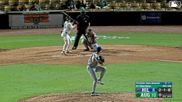 Dallas Macias singles on a ground ball to left fielder Yeiferth Castillo. Juan Mateo scores. Dallas Macias to 2nd. Dallas Macias advances to 2nd, on a throwing error by left fielder Yeiferth Castillo.