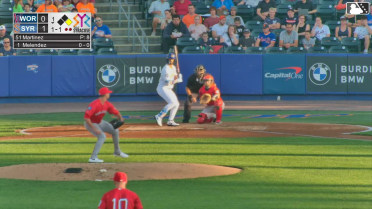MJ Melendez homers (15) on a fly ball to right field. Ronny Mauricio scores.