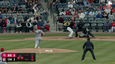Cade Hunter out on a sacrifice fly to center fielder Samuel Zavala. Zavier Warren scores.