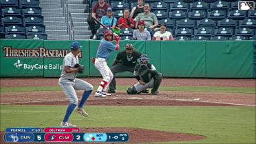 Nolan Beltran homers (2) on a fly ball to right field. Matthew Ferrara scores.