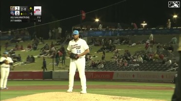 Freddy Zamora hammers a two-run home run