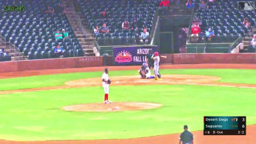 Jaydenn Estanista rings up three in the Fall League