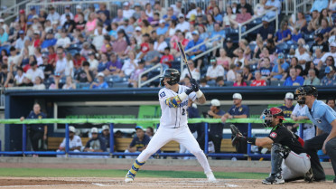 Fischer Sets Record for Most Home Runs by Minor Leaguer This Century, Shuckers Fall to Blue Wahoos