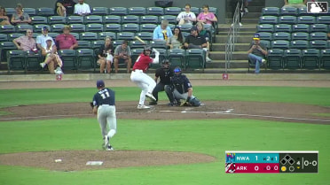 Charlie Pagliarini homers (25) on a fly ball to right center field.