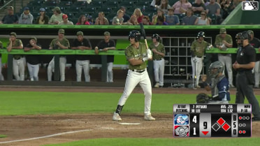 C.J. Pittaro singles on a ground ball to left fielder Junior Tilien. Devin Taylor scores. Dylan Fien to 2nd.