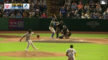 Justin Dunn In play, run(s) to Noah Miller