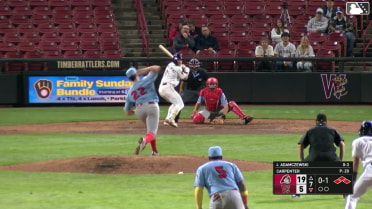 D.J. Carpenter Ball to Josh Adamczewski