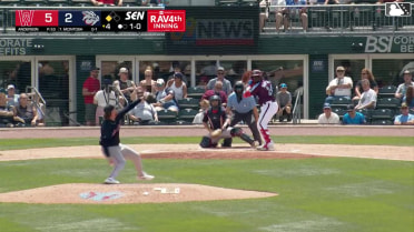 Paul McIntosh singles on a sharp line drive to second baseman Tsung-Che Cheng, deflected by shortstop Tyler McDonough. Christian Cairo scores.