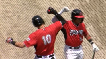 Eric Bitonti's two-home run game