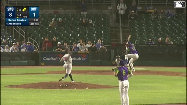 Kevin Alcántara singles on a line drive to right fielder Cole Gabrielson. Moisés Ballesteros scores. Owen Miller to 3rd.