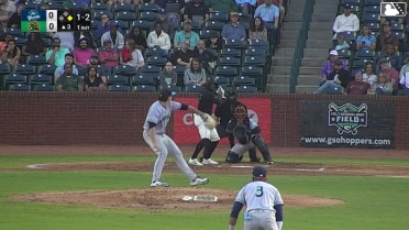 Shalin Polanco homers (2) on a fly ball to right field. Jack Brannigan scores.