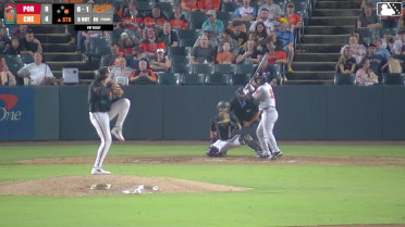 Ronald Rosario homers (13) on a line drive to right field. Johanfran Garcia scores.