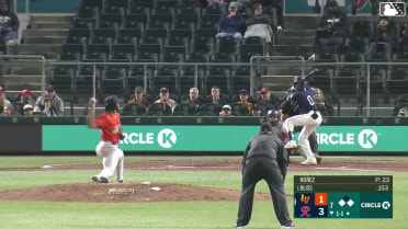 Ryan Bliss singles on a line drive to right fielder Junior Perez. Jhonny Pereda scores. Carson Taylor to 2nd.