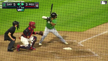Diego Omana singles on a ground ball to shortstop Anyelo Encarnación. Alfredo Alcantara scores. Ariel Almonte to 2nd.