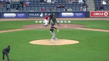 Mickey Gasper homers (6) on a fly ball to right field. Nick Sogard scores.