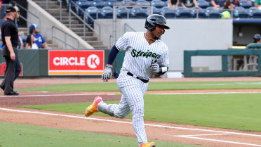 Tromp Has Big Offensive Night, But Stripers Overpowered by Columbus Home Runs in 6-4 Loss