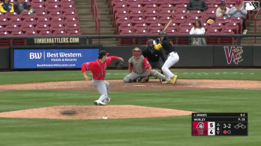 Christian Worley In play, run(s) to Marco Dinges