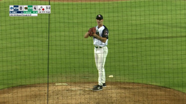 Alessandro Ercolani whiffs his final two batters