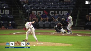 Landon Harper's 3rd strikeout in scoreless start