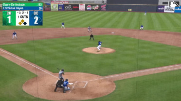 Danny De Andrade homers (3) on a fly ball to left center field. Eduardo Tait scores. Khadim Diaw scores.