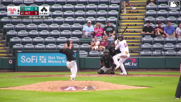 Alex Pham In play, run(s) to Jesus Castillo
