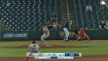 Kameron Misner homers (8) on a fly ball to right field. Josh Rojas scores.