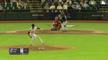 Demetrio Crisantes reaches on a throwing error by pitcher Marc Church. Kristian Robinson scores.