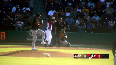 Chia-Shi Shen's first Single-A strikeout