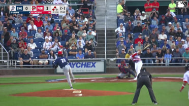 Willson Contreras singles on a ground ball to center fielder John Bay. Justin Gonzales scores. Henry Godbout scores.