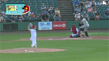 Mason Guerra doubles (7) on a sharp line drive to left fielder Joel Dragoo. Colby Jones scores.