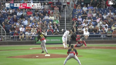 Roman Anthony out on a sacrifice fly to center fielder Pedro León. Justin Gonzales scores.