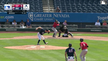 Ethan Salas' two-run home run
