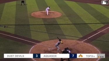 Gabriel Sosa Ball to Randy De Jesus