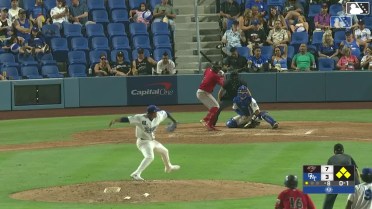 Angel Cruz In play, run(s) to Derek Bernard