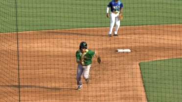 Cory Acton steals five bases in game