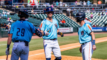 Dezenzo's Four RBI Day Keys Space Cowboys Comeback Win in Season Finale